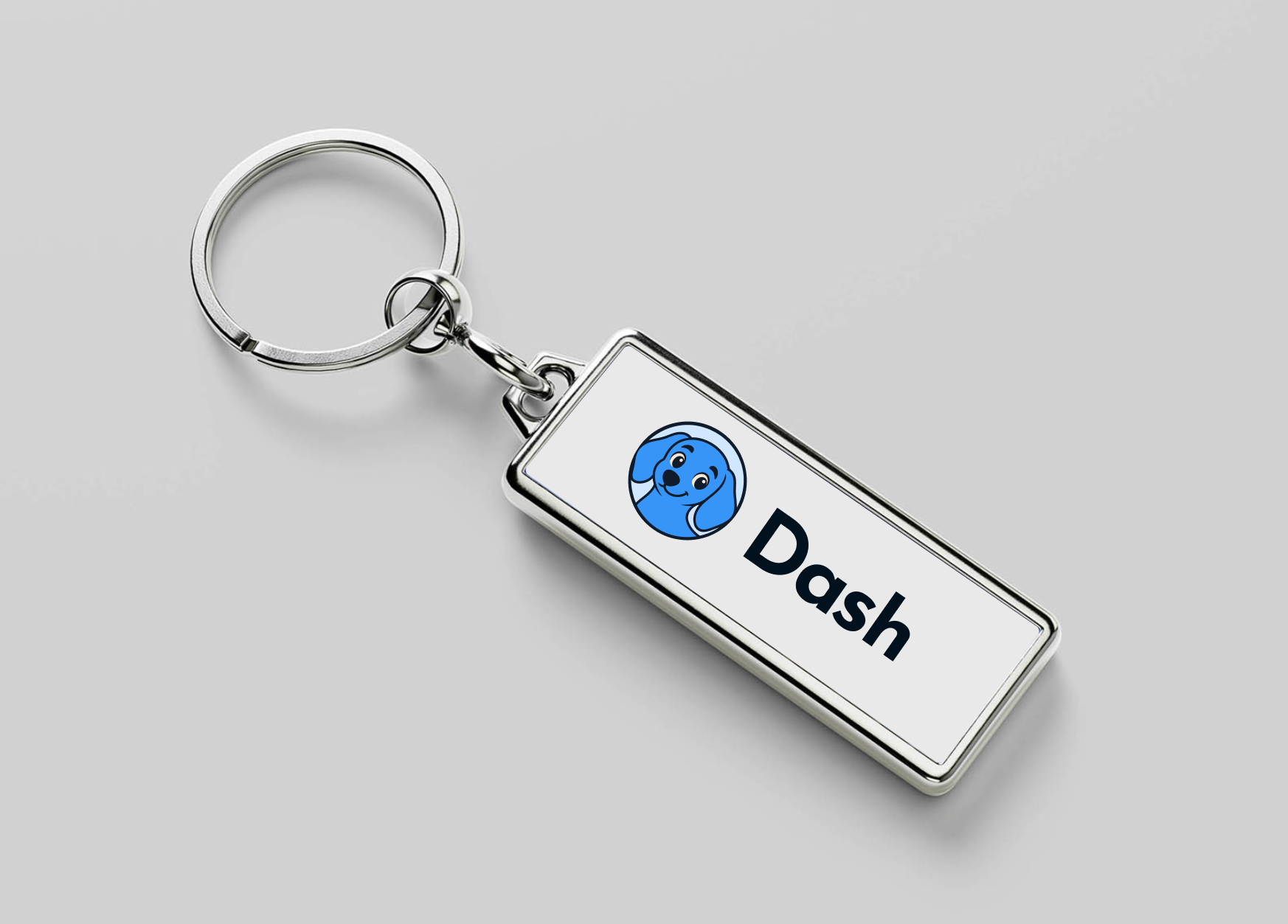 White keyring